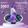 Vape Pen 3000 Puffs บุหรี่อิเล็กทรอนิกส์แบบใช้แล้วทิ้ง